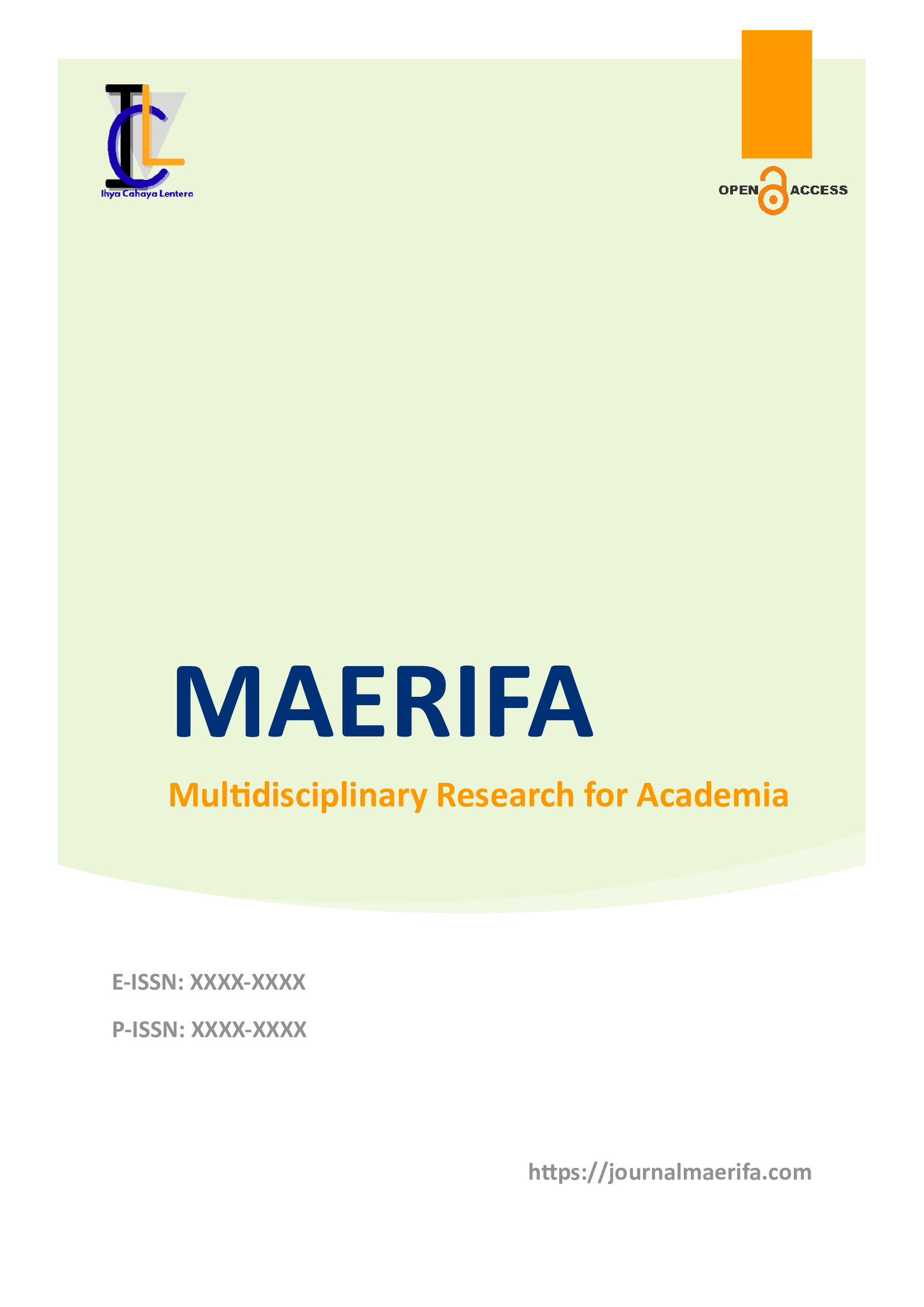 					View Vol. 1 No. 2 (2025): Vol. 1 No. 2 (2025): MAERIFA, Vol. 1 No. 2, Desember 2025
				